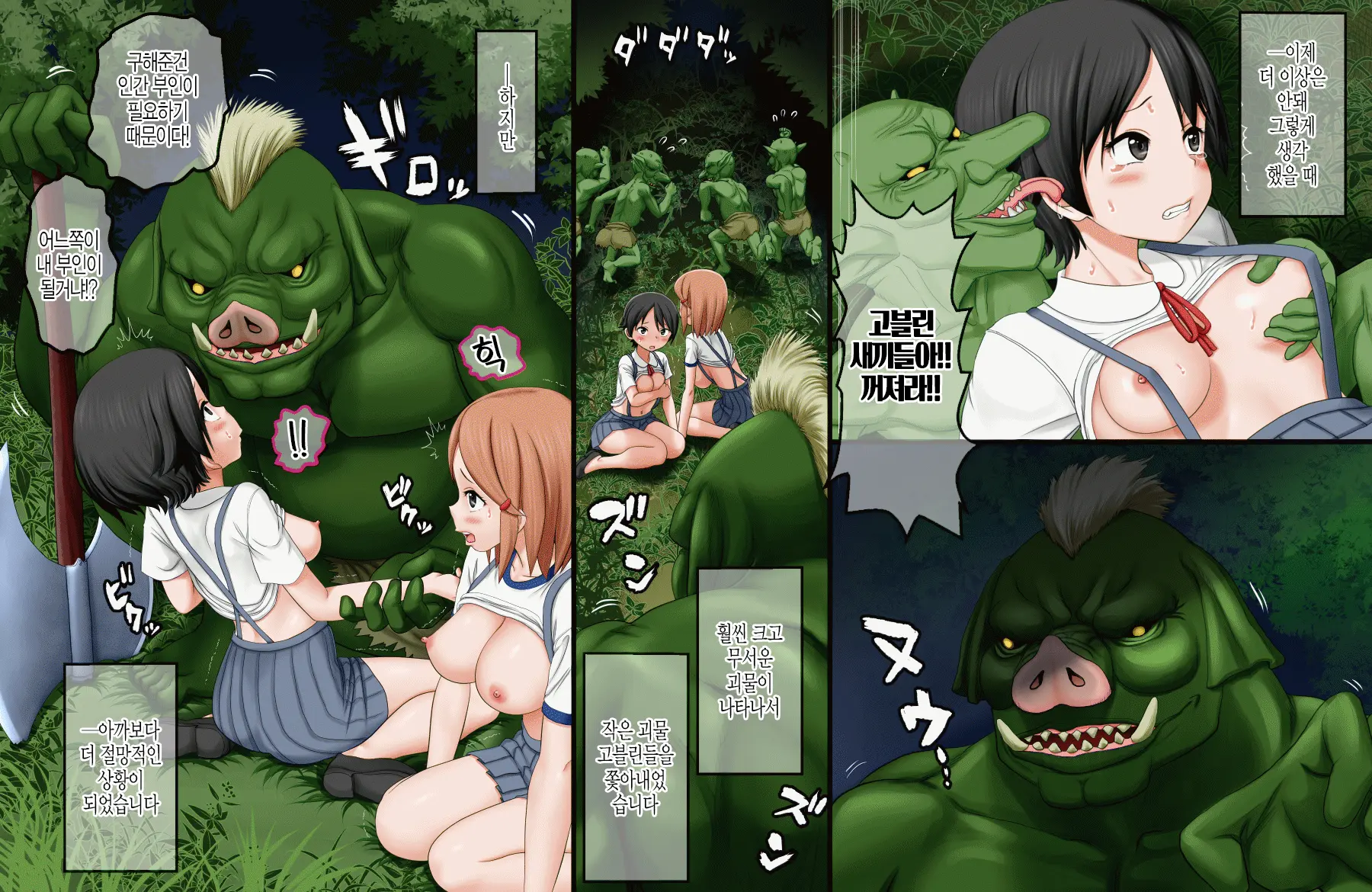 Ikai Yomeiri Kitan ~Gakkou Gaeri Ni Mayoikonde Kaibutsu-Tachi Ni Iroiro Sarechatta Shimai No Hanashi~ | 이괴 가입 기담 ~하교길에 이계로 흘러들어가 괴물들에게 여러가지로 당해버린 자매의 이야기~
